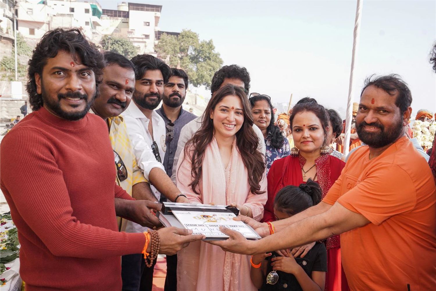 Tamannaah Bhatia stills at Odela 2 Movie Opening